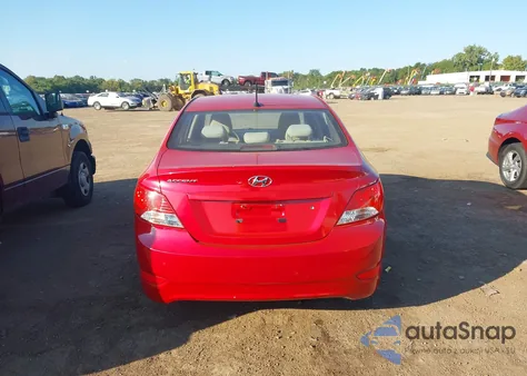 2013 Hyundai Accent Gls from USA, damaged, VIN KMHCT4AE4DU523327